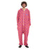 Snuggs Blanket Onesie Fuchsia Geometric